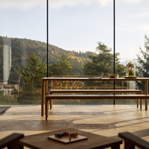 Between forest and Dolomite peaks. #Saltus #HotelSaltus #Dolomites #SmallLuxuryHotels ⁠