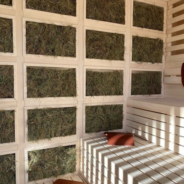 Being on holiday at #saltus means being one with #nature and your #body. Our newly opened #haysauna...