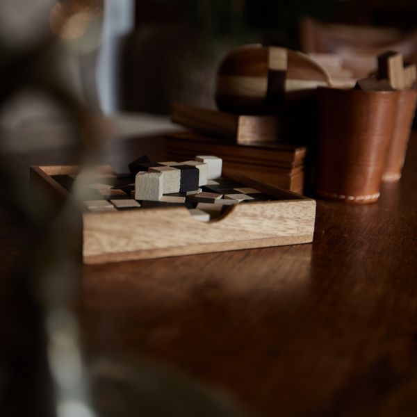 In our #lobbybar you can find a curated selection of wooden #games. Playing a game with a beloved...